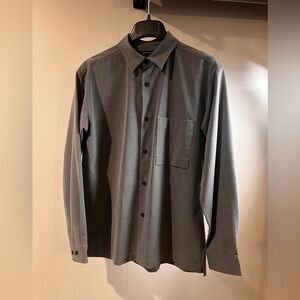 JAPANESE BRAND Men's Gray NO IRON Shirt